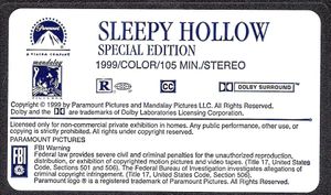 Sleepy Hollow - Special Edition
