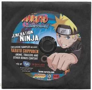 Naruto Shippuden: Generation Ninja - Exclusive Sampler [fye/Suncoast Exclusive Promotional]