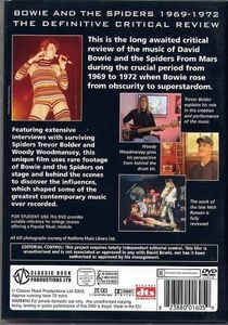 Inside Bowie And The Spiders 1969-1972