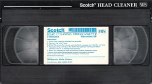Scotch Head Cleaning Cassette