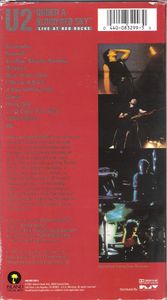 U2: Live At Red Rocks "Under A Blood Red Sky"