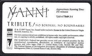 Yanni: Tribute