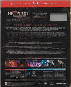Hellsing Ultimate - Volumes I-IV (Blu-ray + DVD Combo Pack)