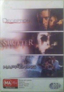 Deception / Shutter / The Happening