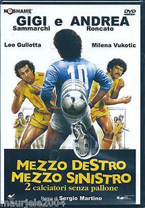 Mezzo destro mezzo sinistro - 2 calciatori senza pallone
