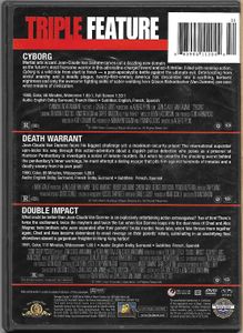 Jean-Claude Van Damme Triple Feature: Cyborg // Death Warrant // Double Impact
