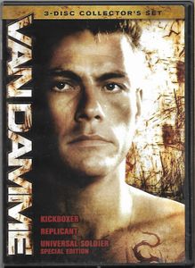 Van Damme 3-Disc Collector's Set: Kickboxer // Replicant // Universal Soldier - Special Edition