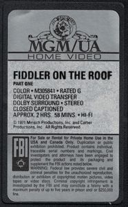 Fiddler On The Roof