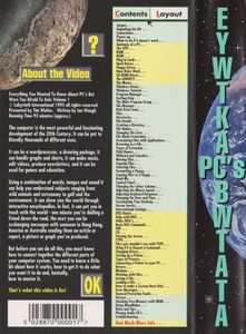 Everything You Wanted to Know About PC's But Were Too Afraid To Ask! Volume 1