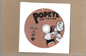 Popeye The Sailor - Volume Two 1938 - 1940 [Disc One Replacement DVD]