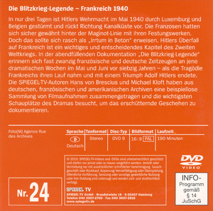 Die Blitzkrieg-Legende - 1940: Der Deutsche Überfall Auf Frankreich