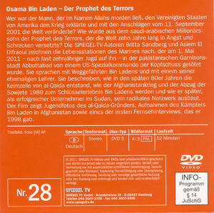 Osama Bin Laden - Der Prophet Des Terrors