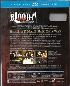 Blood-C: The Last Dark - The Motion Picture (Blu-ray + DVD Combo Pack)