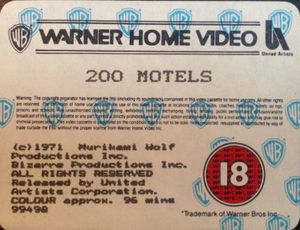 Frank Zappa 200 Motels
