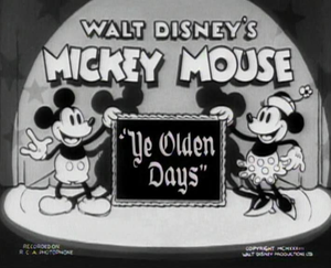 Ye Olden Days