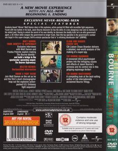 The Bourne Identity Special Edition + The Bourne Supremacy (2 Movie Boxset)