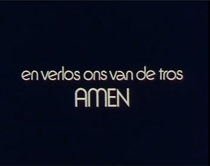 JUTE: En Verlos Ons Van De Tros, Amen