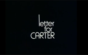 JUTE: Letter For Carter