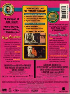The John Waters Collection - Volume Three: Pink Flamingos - 25th Anniversary Edition // Female Trouble (Special 2-DVD Combo Edition)