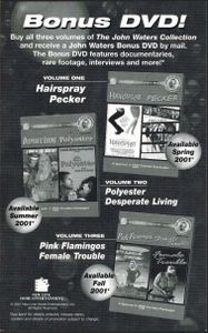 The John Waters Collection - John Waters DVD Scrapbook [Promotional Bonus DVD]