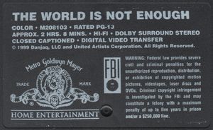 The World Is Not Enough