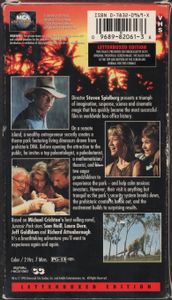 Jurassic Park (Letterboxed Edition)
