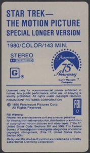 Star Trek: The Motion Picture (Special Longer Version)