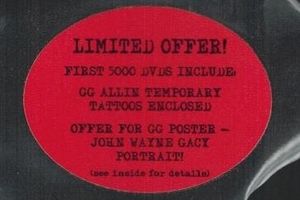 Hated: GG Allin And The Murder Junkies - Special Edition