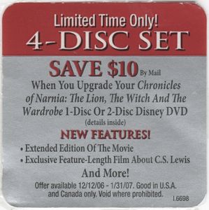 The Chronicles Of Narnia: The Lion, The Witch and The Wardrobe (Four-Disc Extended Edition)