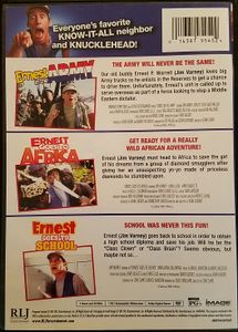 Ernest Triple Feature: Ernest In The Army / Ernest Goes To Africa / Ernest Goes To School