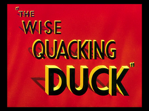 The Wise Quacking Duck