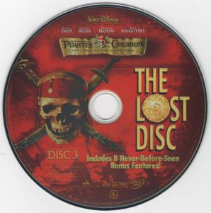 Pirates Of The Caribbean: The Curse Of The Black Pearl (The Lost Disc)