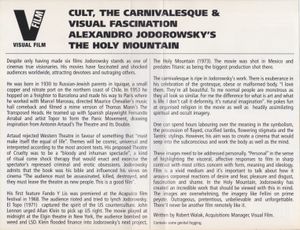 The Holy Mountain