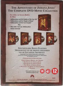 The Adventures Of Indiana Jones - The Complete DVD Movie Collection