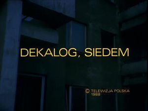 Dekalog, Siedem