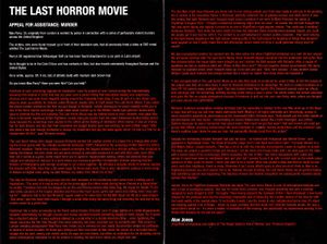 The Last Horror Movie