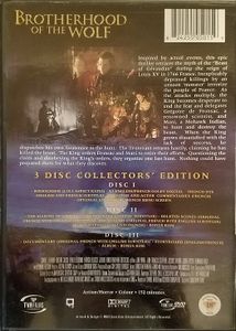Brotherhood Of The Wolf - 3 Disc Collectors' Edition