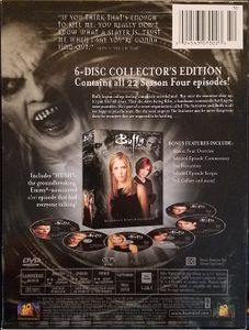 Buffy The Vampire Slayer: The Complete Fourth Season On DVD