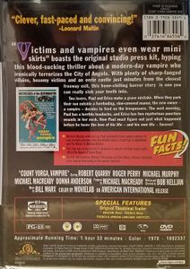 Count Yorga, Vampire