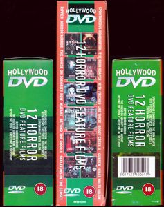 12 Horror DVD Feature Films