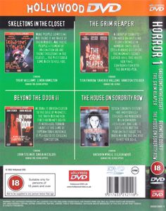 12 Horror DVD Feature Films