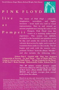 Pink Floyd Live At Pompeii