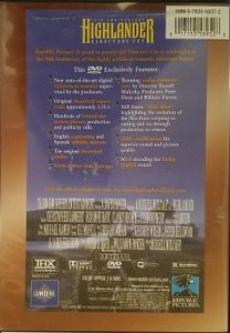 Highlander: 10th Anniversary Director's Cut