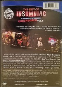 The Best Of Insomniac with Dave Attell: Uncensored Volume 1