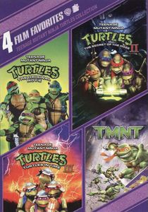 4 Film Favorites: Teenage Mutant Ninja Turtles Collection