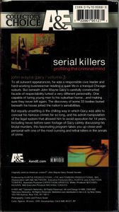 Serial Killers: Profiling The Criminal Mind - Volume 3: John Wayne Gacy (A&E Collector's Choice)