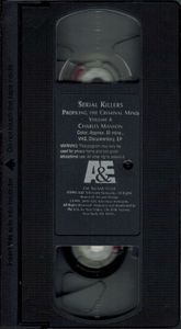 Serial Killers: Profiling The Criminal Mind - Volume 4: Charles Manson (A&E Collector's Choice)