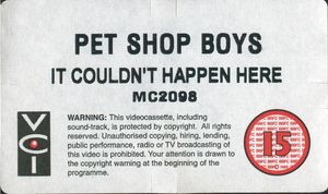 Pet Shop Boys ‎– It Couldn't Happen Here
