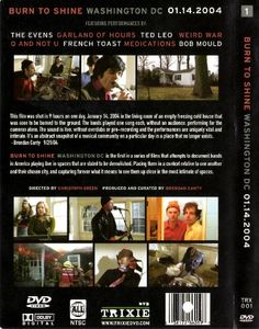 Burn to Shine: Washington D.C. 01.14.2004