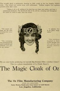 The Magic Cloak Of Oz